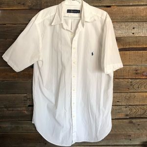 Ralph Lauren Short Sleeve Button Down Dress Shirt